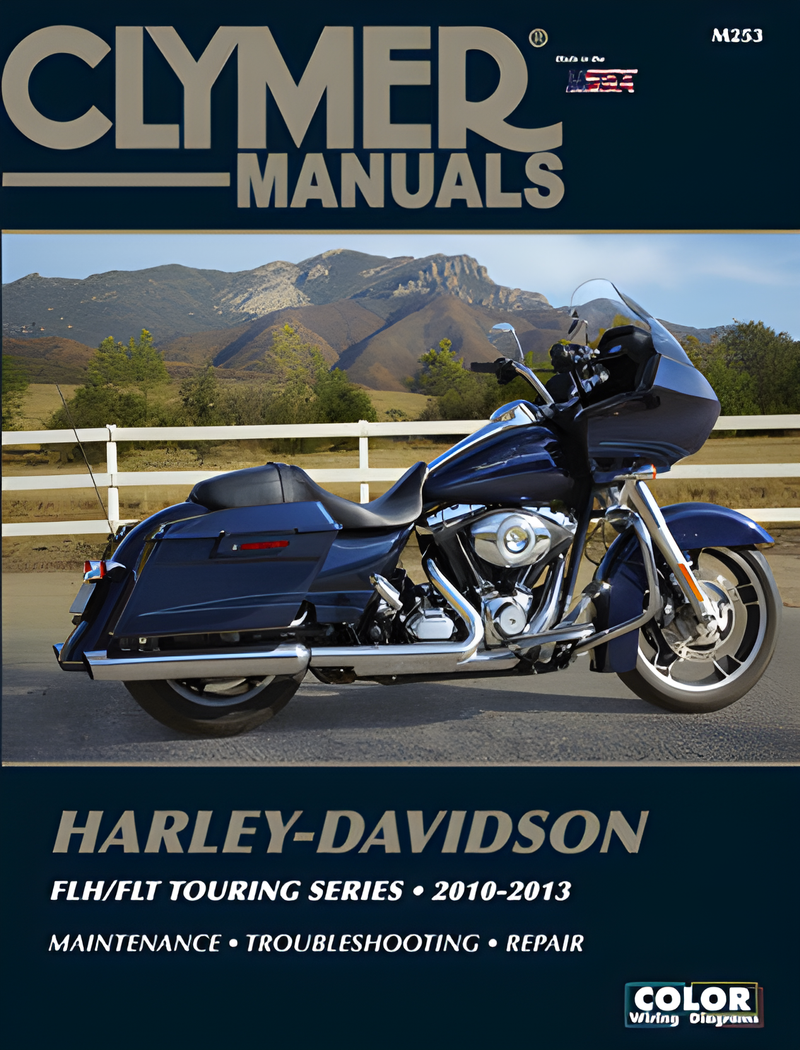 Clymer Repair Manual - Harley Touring '2010-2013 — Harley-Davidson Road King, Road King Classic, Electra Glide Classic (2010-2013)