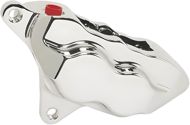 Hawg Halters Inc 4 Piston Caliper Kit - Front Caliper L/H Chrome 1984-1999 W/ 1… — Harley-Davidson (1984-2026)