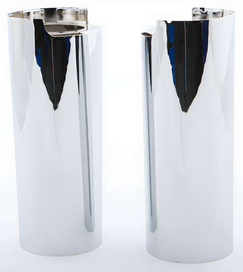 Harddrive Fork Slider Cover - Tube Cvrs Chrome +2
