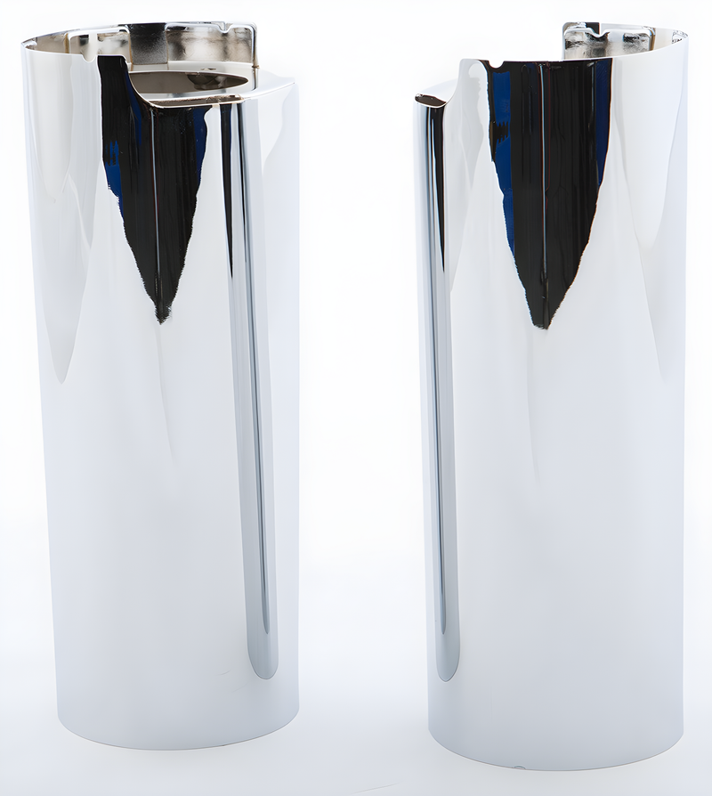Harddrive Fork Slider Cover - Tube Cvrs Chrome +2