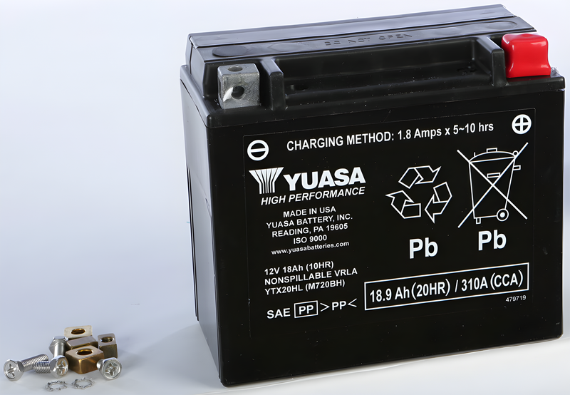 Yuasa Sealed Factory Activated - Ytx20hl Sealed Factory Activated