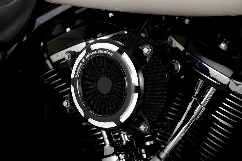 Vance and Hines VO2 Onyx Intakes — Harley-Davidson Electra Glide, Electra Glide Classic, Electra Glide Ultra Classic (1955-2026)