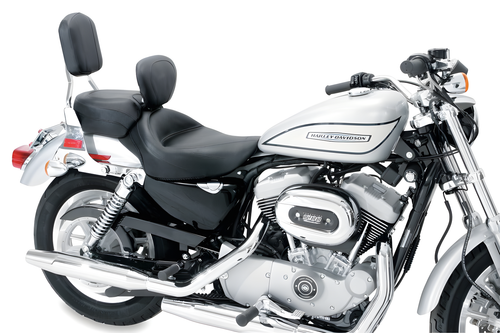 Mustang Motorcycle Solo with Driver Backrest Original — 2004-2021 Harley-Davidson Touring
