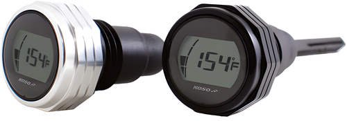 Koso Digital Oil Temperature Dipstick - Black `17-UP Touring Models — Harley-Davidson (2017-2020)