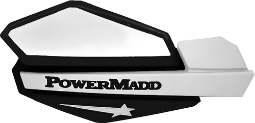Powermadd Star Series Handguards - Black/White