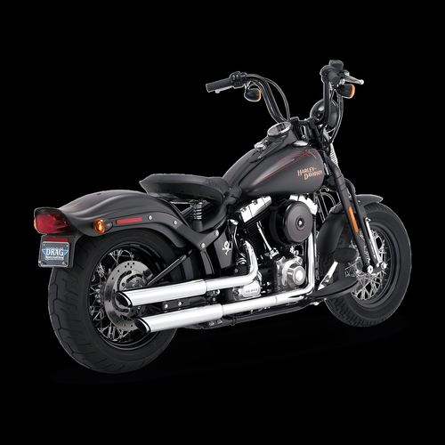 Vance and Hines Twin Slash Slip-Ons — Harley-Davidson Softail Heritage Classic, Softail Fat Boy, Softail (1983-2026)