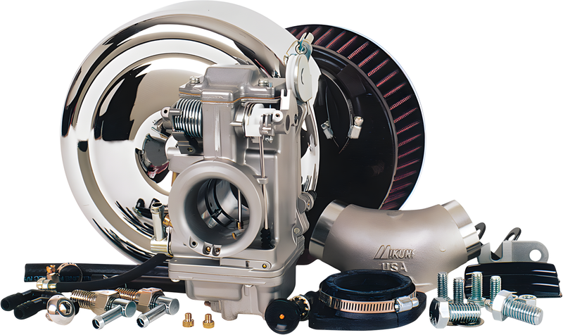 Mikuni HSR 45/42 Total Carburetor Kit - 45mm KIT EVO W/O Mfld — Harley-Davidson (1984-1999)