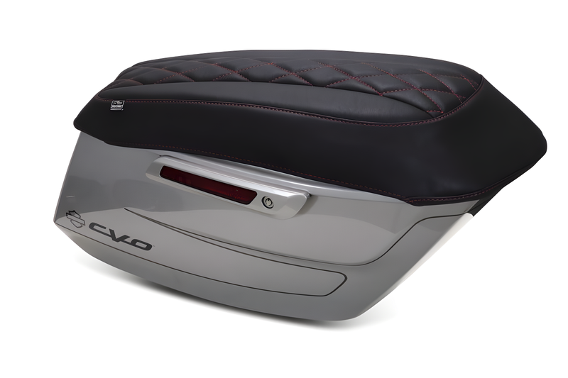 Mustang Motorcycle Saddlebag Lid Covers — 2023-2025 Harley-Davidson Road Glide