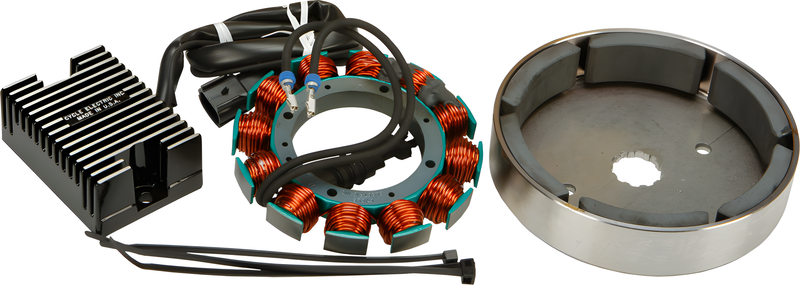 Cycle Electric Alternator Kit - BIG Twin 1970-1998 Pass Thru — Harley-Davidson Electra Glide Classic, Super Glide, Tour Glide Classic (1980-1998)