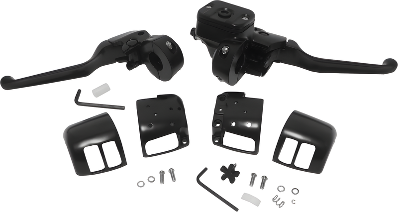 Harddrive Handlebar Controls - H/BAR Cntrls 11/16 W/O Switches Black 1996-2006 — Harley-Davidson (1996-2006)