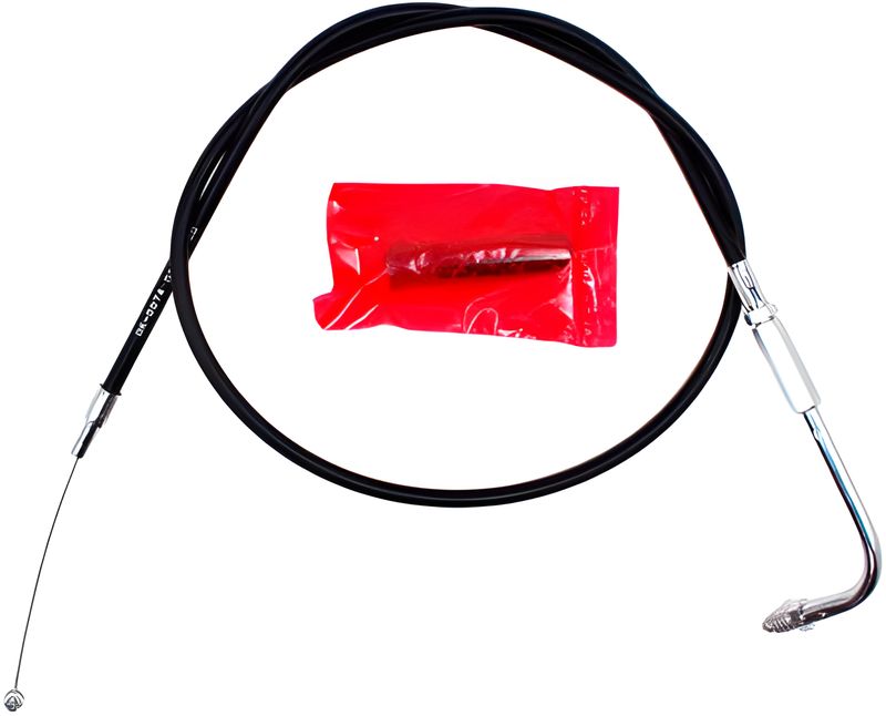 Motion Pro Black Vinyl Throttle Cable — Harley-Davidson Sport Glide, Low Rider Custom, FXRS-SP Low Rider Sport (1983-1989)