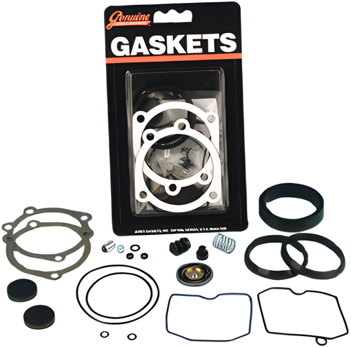 James Gaskets Carburetor Rebuild Kit - 27006-88 — Harley-Davidson Electra Glide Classic, Softail Heritage Classic, Softail Springer (1988-2006)