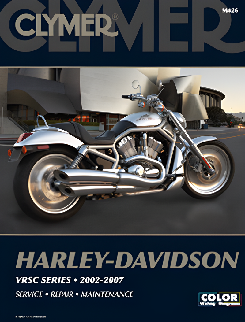 Clymer Repair Manual - Harley V-ROD — Harley-Davidson V-Rod (2002-2007)