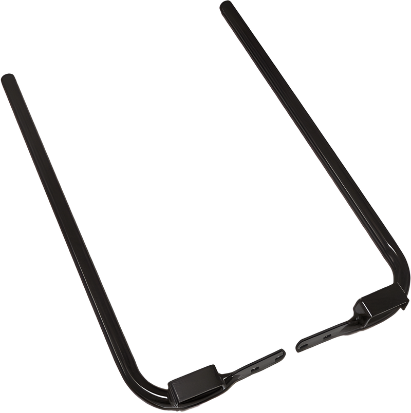 Harddrive Saddlebag Support Kit - Black FLH/FLT Models 1985-2008 — Harley-Davidson (1985-2008)