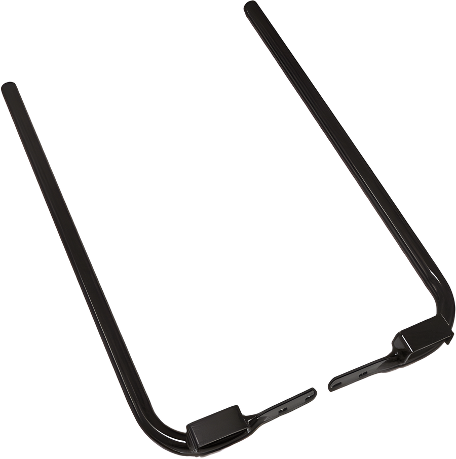 Harddrive Saddlebag Support Kit Black - Harley Touring 1985-2008