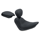 Mustang Motorcycle Solo with Driver Backrest Original — 2006-2017 Harley-Davidson Softail Wide