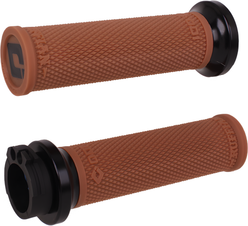 ODI Rufian Lock on Grips-Vtwin - Grips Cable 1