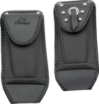 Mustang Motorcycle Solo with Driver Backrest Original — 2000-2015 Harley-Davidson Softail Rear