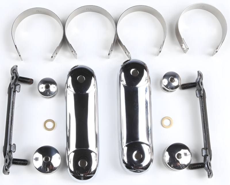National Cycle Windshield Mount Kit - Quick Release Straight Forks — Harley-Davidson Sportster 1200 Custom, Sportster 883, Sportster 1200 (1982-2022)
