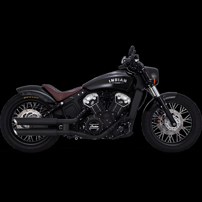Vance and Hines Twin Slash Slip-Ons — Indian Motorcycle Scout (2015-2020)