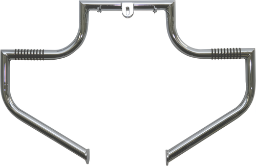 Lindby Linbar Engine Guard - HD Linbar FL Softail 00-UP Chrome — Harley-Davidson Softail Fat Boy, Softail Heritage Classic, Softail Deluxe (2000-2018)
