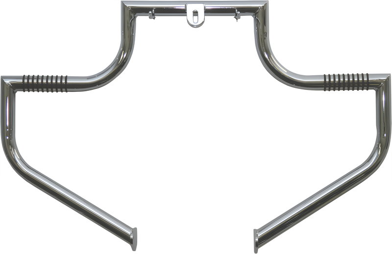 Lindby Linbar Engine Guard - HD Linbar FL Softail 00-UP Chrome — Harley-Davidson Softail Fat Boy, Softail Heritage Classic, Softail Deluxe (2000-2018)