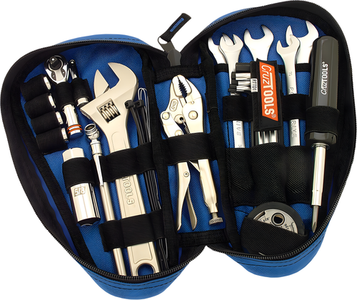 Cruz Tools RoadTech Teardrop Tool Kit — Harley-Davidson Softail Heritage Classic, Softail Fat Boy, Softail (1983-2026)