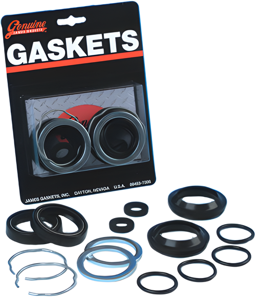 James Gaskets Big Twin/Twin Cam Gasket Kit - Fork Seal Deuce KIT Deuce 45849-00 — Harley-Davidson Softail Deuce (2000-2007)