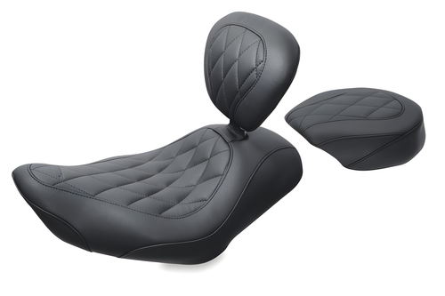 Mustang Motorcycle Passenger Diamond — 2004-2021 Harley-Davidson