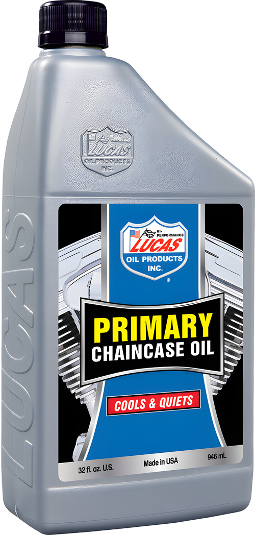 Lucas Primary Chain Case Oil - Chaincase OIL 1 QT (6/Case Sold Ea)