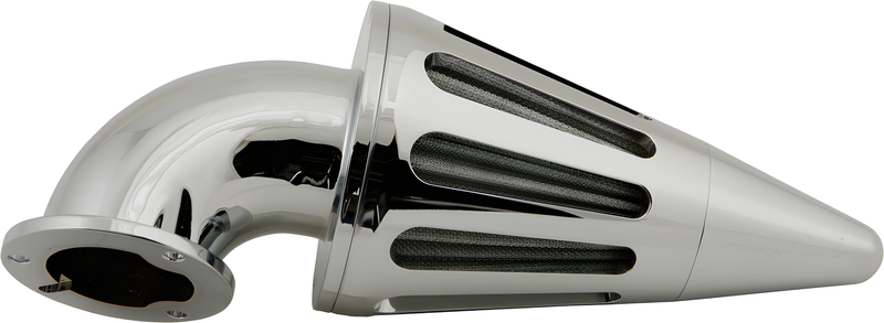 Harddrive Ram-Air Air Cleaner - Filter Coned Chrome 4.5