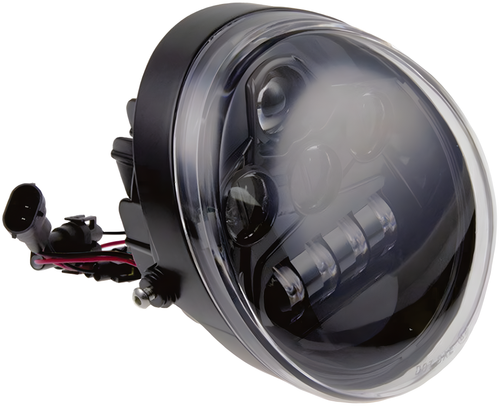 Pathfinder VROD LED Headlight - Black — Harley-Davidson Night Rod Special, V-Rod, V-Rod Muscle (2002-2017)