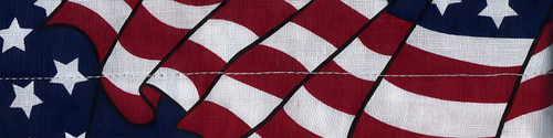 Zan Cooldanna Cotton - Wavy American Flag