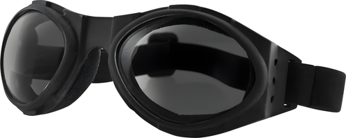Bobster Bugeye Goggles - Sunglasses Black W/Smoke Reflective Lens