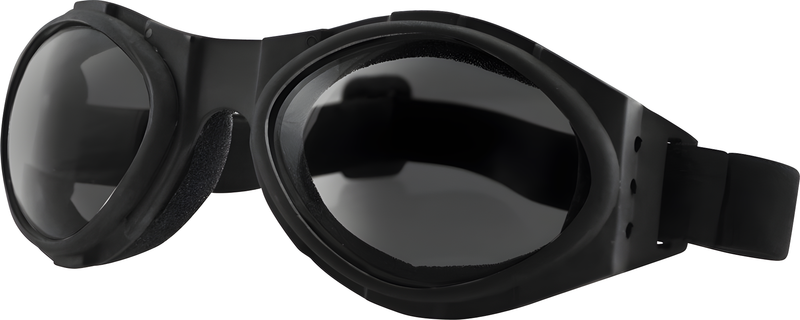 Bobster Bugeye Goggles - Sunglasses Black W/Smoke Reflective Lens