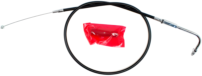 Motion Pro Black Vinyl Throttle Cable — Harley-Davidson Softail Heritage Classic, Softail Fat Boy, Low Rider Custom (1990-1995)