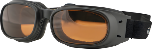 Bobster Piston Goggles - Sunglasses W/Amber Lens