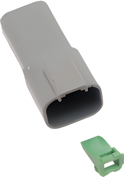 NAMZ Custom Cycle Deutsch DT Receptacle and Wedgelock - Rcptcl & Wdglck Hd# 721…