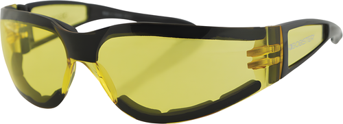 Bobster Shield II Sunglasses - Black W/Yellow Lens