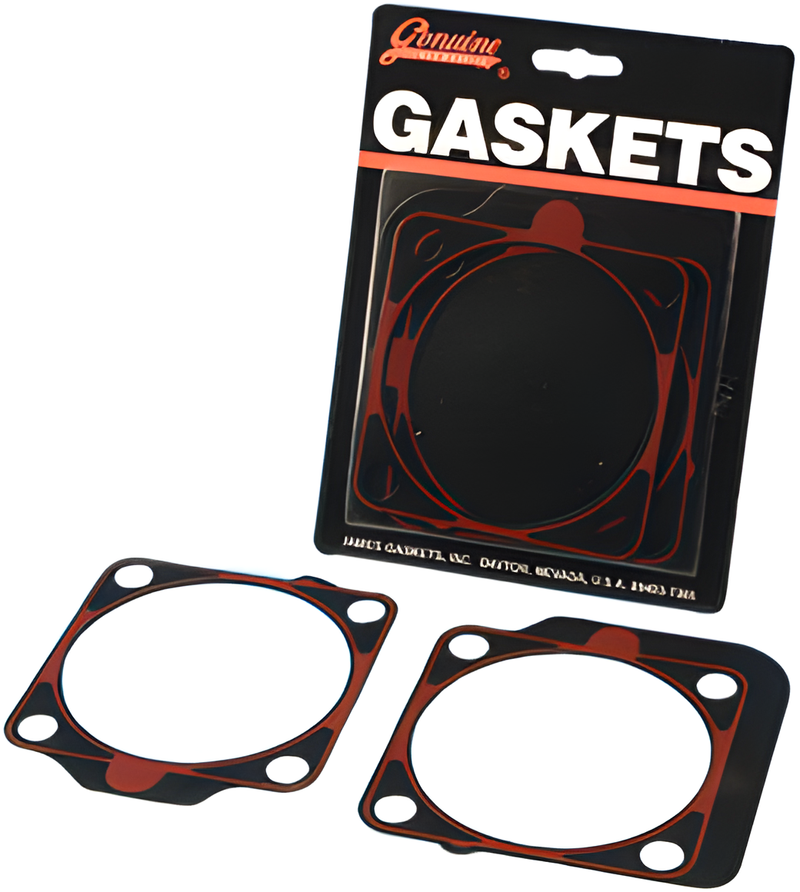 James Gaskets Shovelhead Cylinder Base Gasket - CYL Base .020 Metal Front AND R… — Harley-Davidson Electra Glide, Super Glide, Low Rider (1970-1984)