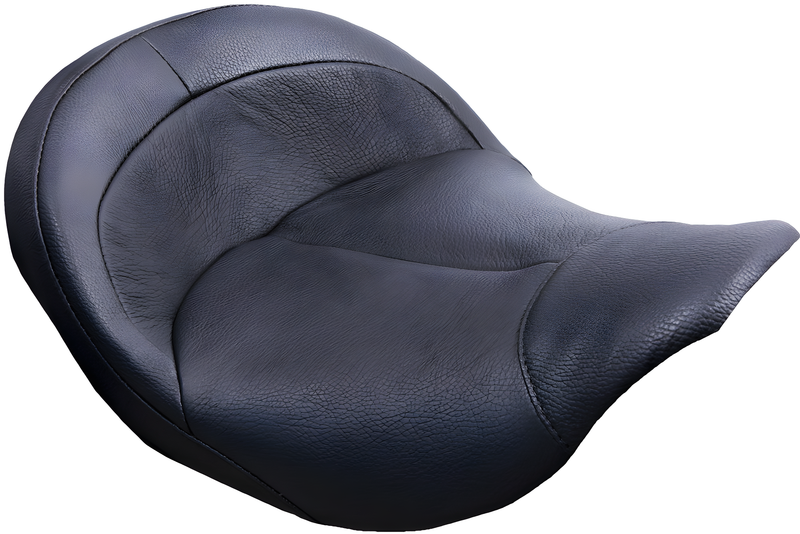 Danny Gray BigIST Solo Leather Seat - FLH/FLT `08-UP — Harley-Davidson Road King, Electra Glide Ultra Classic, Street Glide (2008-2018)