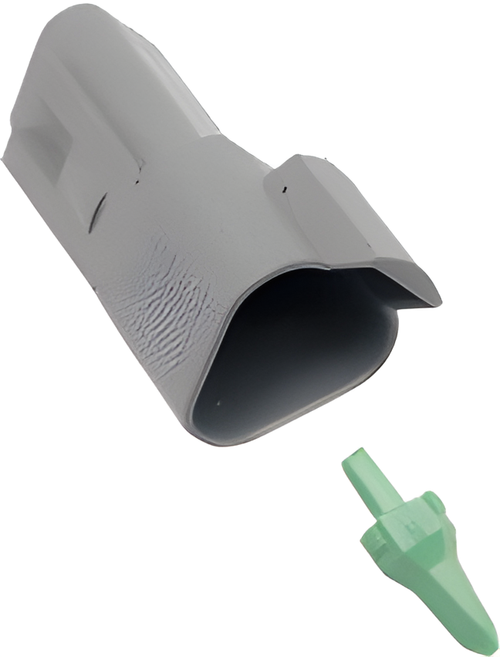 NAMZ Custom Cycle Deutsch DT Receptacle and Wedgelock - Rcptcl & Wdglck Hd# 721…