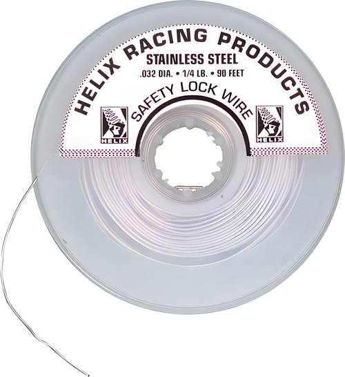 Helix Safety Wire - Lock Wire 1/4lb Spool 0.032 DIA