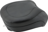 Mustang Motorcycle Original Passenger Seat with Braided Edge for Backrest - Harley Touring 1984-2006