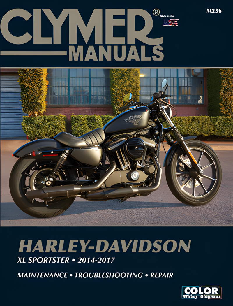 Clymer Repair Manual - H-D Sportster — Harley-Davidson Sportster 1200 Custom, Sportster 883, Sportster 883 Hugger (1972-2026)