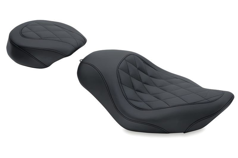 Mustang Motorcycle Solo Diamond — 2004-2021 Harley-Davidson Sportster Wide