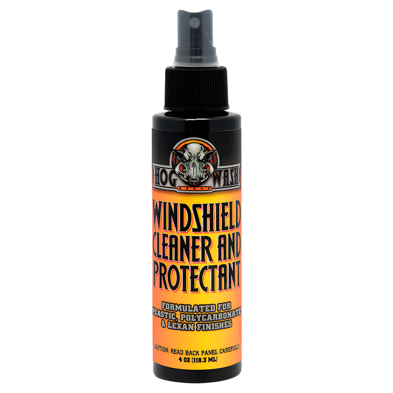 Hog Wash Windshield Cleaner & Protectant - AND Protectant 4oz