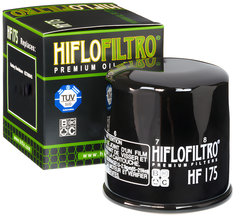 Hiflofiltro Oil Filter — Harley-Davidson & Indian Motorcycle Chieftain, Roadmaster, Chief Dark Horse (2014-2024)