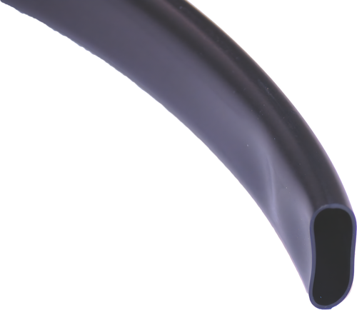 NAMZ Custom Cycle Black Extruded PVC Tubing - 8' Section