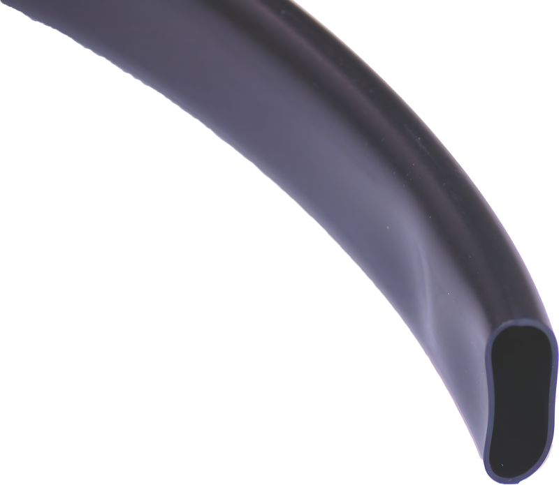NAMZ Custom Cycle Black Extruded PVC Tubing - 8' Section